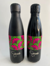 Load image into Gallery viewer, Pink & Green Ankara Fan 500ml Bottle