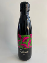 Load image into Gallery viewer, Pink & Green Ankara Fan 500ml Bottle